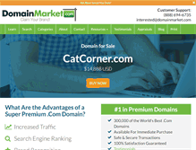 Tablet Screenshot of catcorner.com